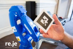 re.je ROS training robot and ar tag